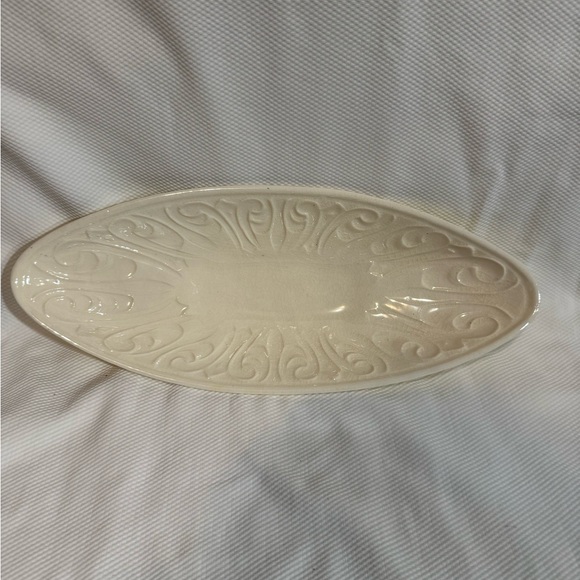 Maurices Embossed Ceramic Vase - Cream - Picture 4 of 8